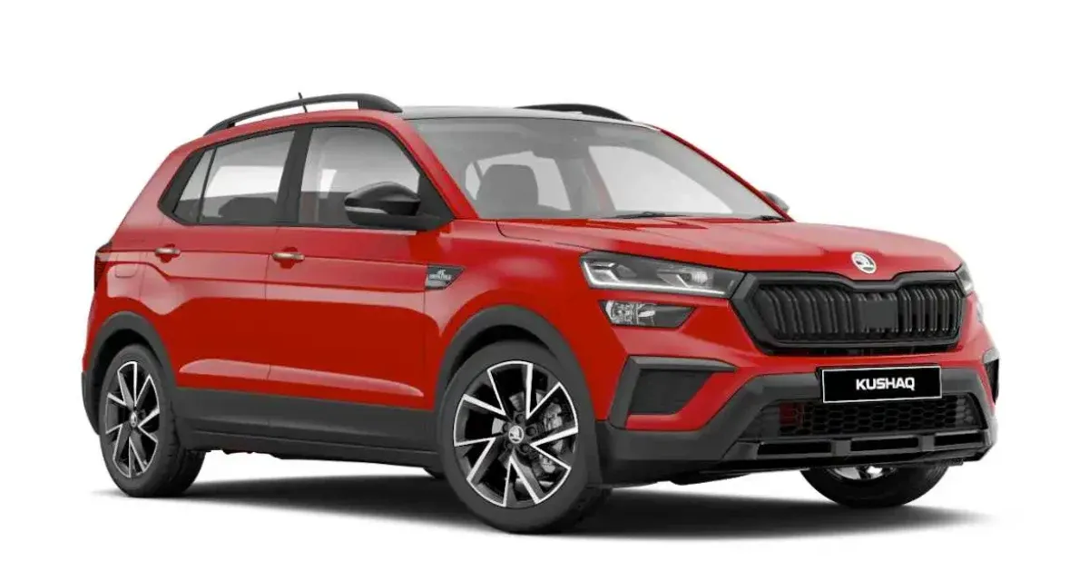 2026 Skoda Kushaq facelift spied on Mumbai-Pune expressway