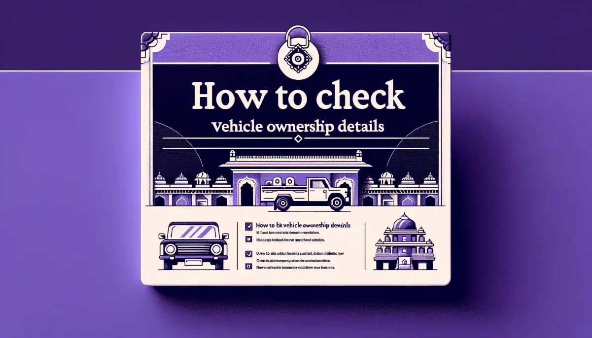 How to check vehicle ownership details in madhya pradesh