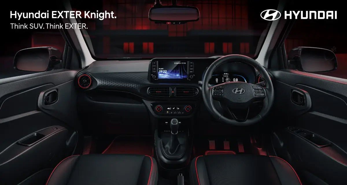 Hyundai EXTER Knight Interior.webp