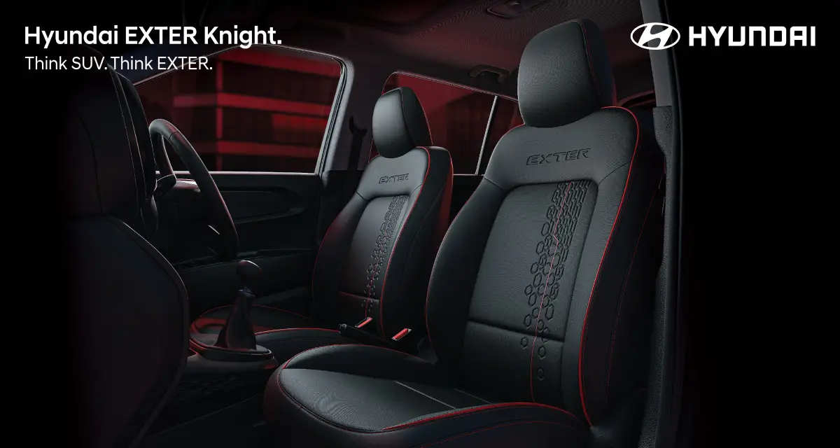 Hyundai EXTER Knight Seats.webp