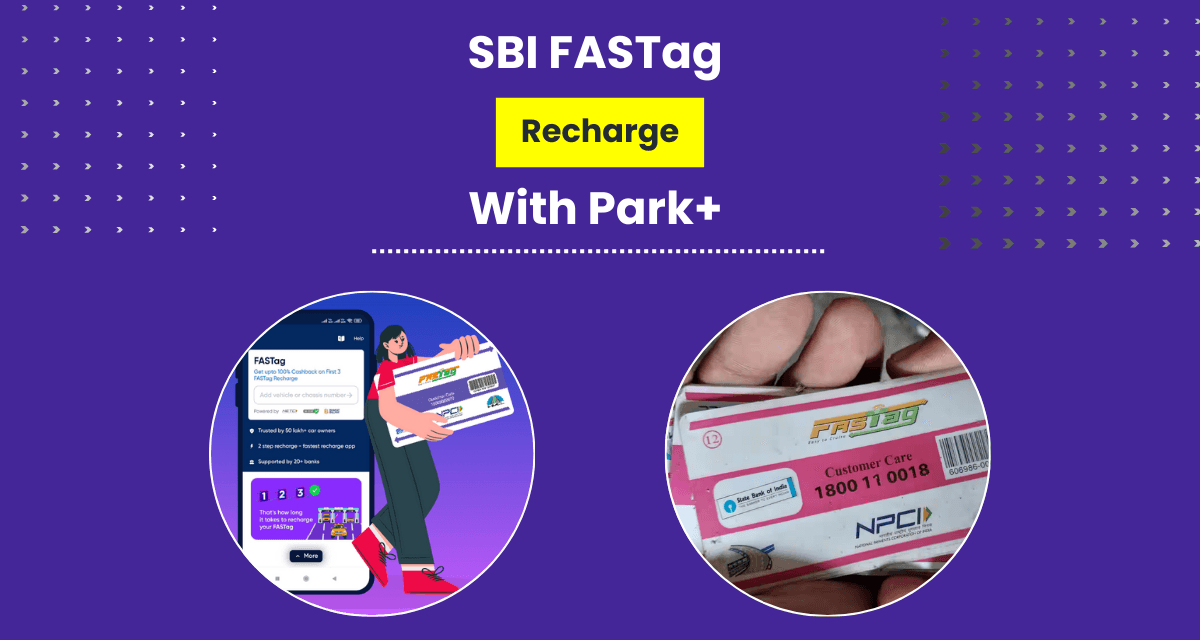 SBI FASTag recharge with Parkplus