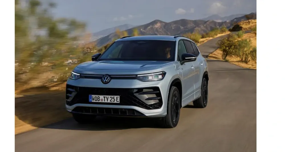 Volkswagen Tayron R-Line Assembly Begins in India Ahead of 2026 Launch