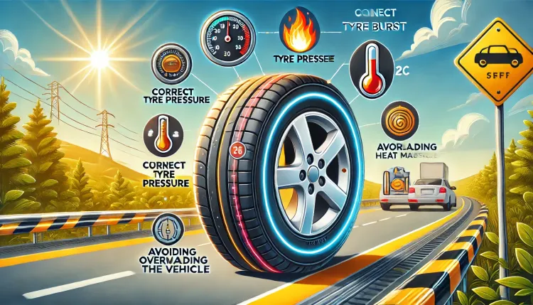 How to Prevent Tyre Burst?- Essential Tips for Safer Driving and Maintaining New Car Tyres